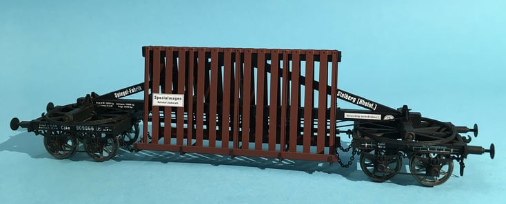 Glastransportwagen Spur H0 HO