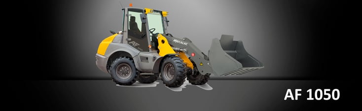 Bild: Mecalac Radlader vierradgelenkt