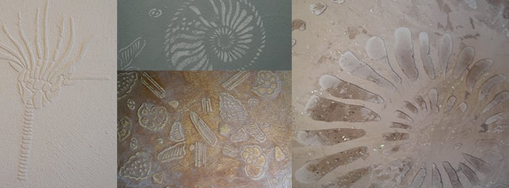 Schablonen für die Raumgestaltung: Beispielanwendungen