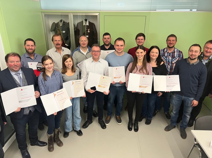 Ehrungen Leistungsabzeichen TMK Pöndorf 