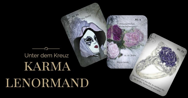 Karma Lenormand "Unter dem Kreuz" von Dagmar Densdorf