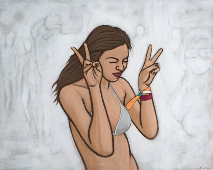 Und Alle So YAY | 100 x 80 cm | Jun 19