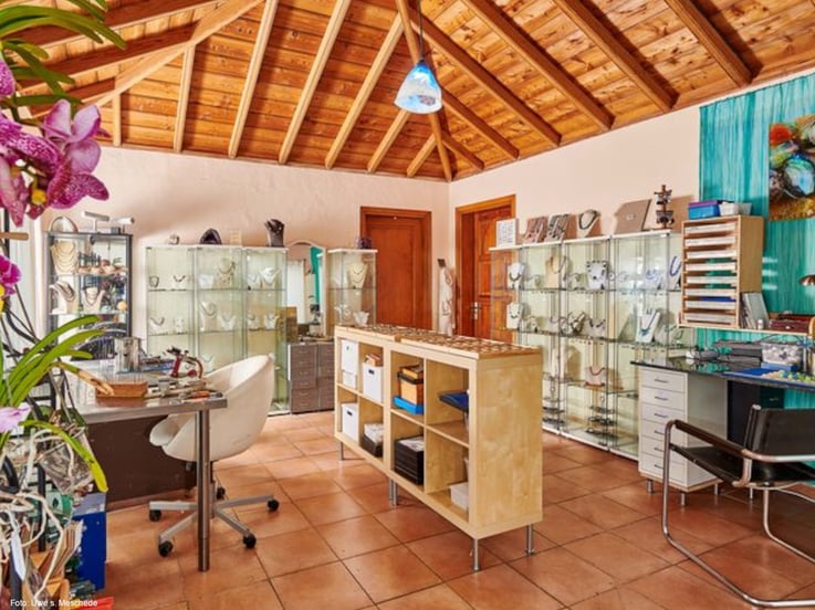 View into the workshop / gallery