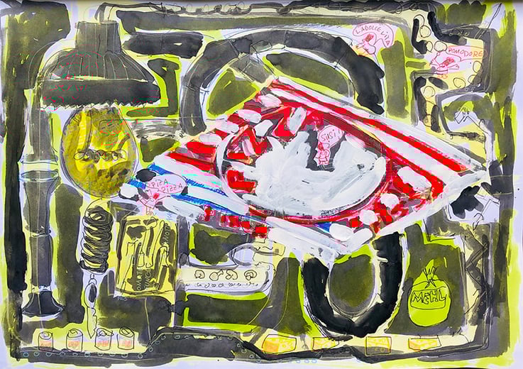 Silke aus Düsseldorf: ich danke Dir für die ultimative Spizza-Pizza-Maschine. Yeah!