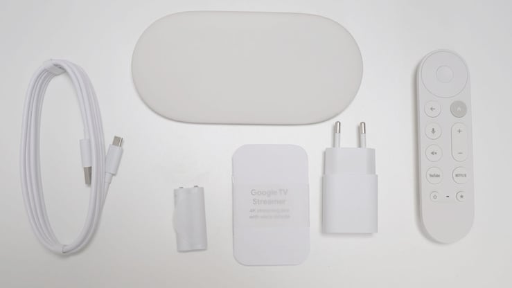 Google TV Streamer PAckaging