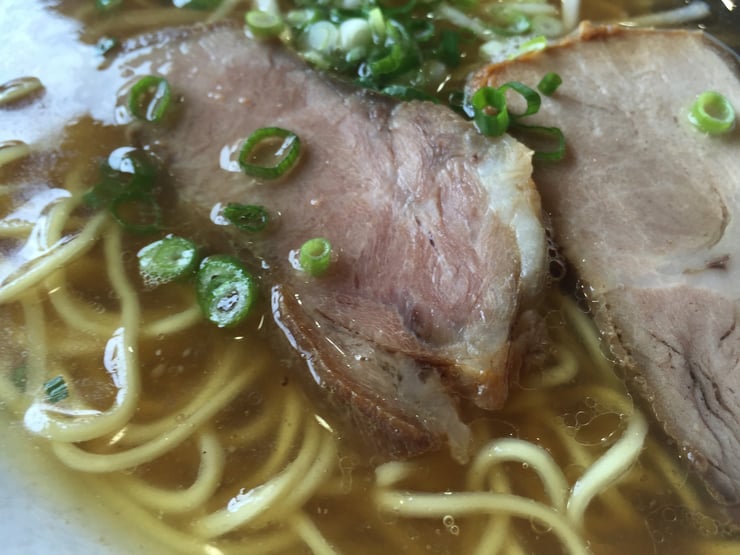 三喜食堂の中華そば450円