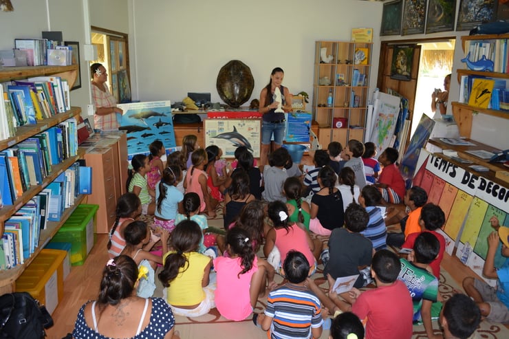 classe pedagogique moorea tahiti polynesie francaise protection des milieux marins