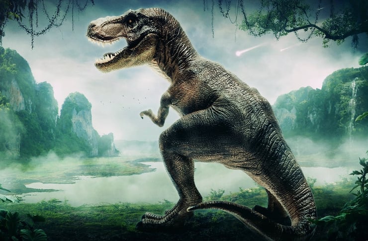 tyrannosaure rex t-rex fiche animaux disparus animals lost