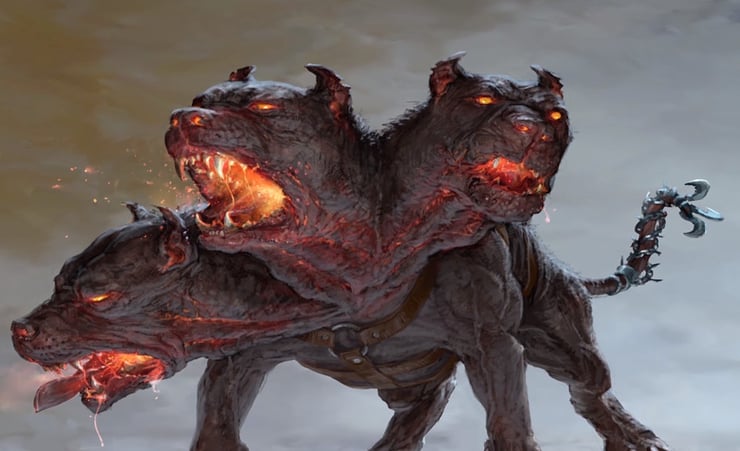 liste des animaux légendaires fantastiques mythologiques cerbere