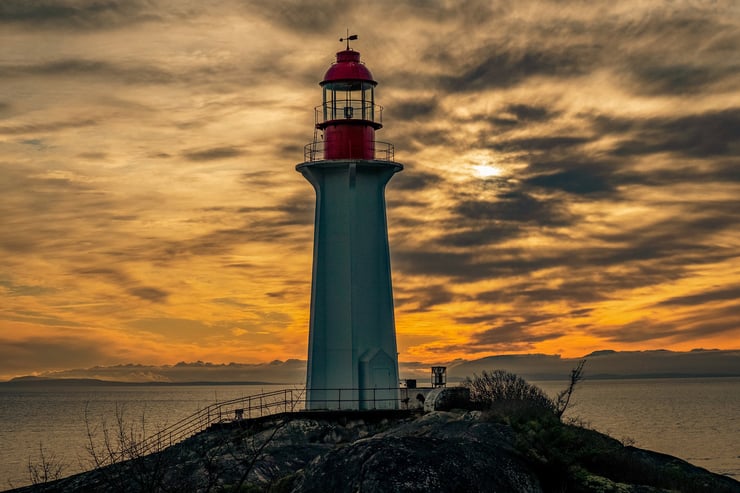phare île de vancouver canada - lighthouse