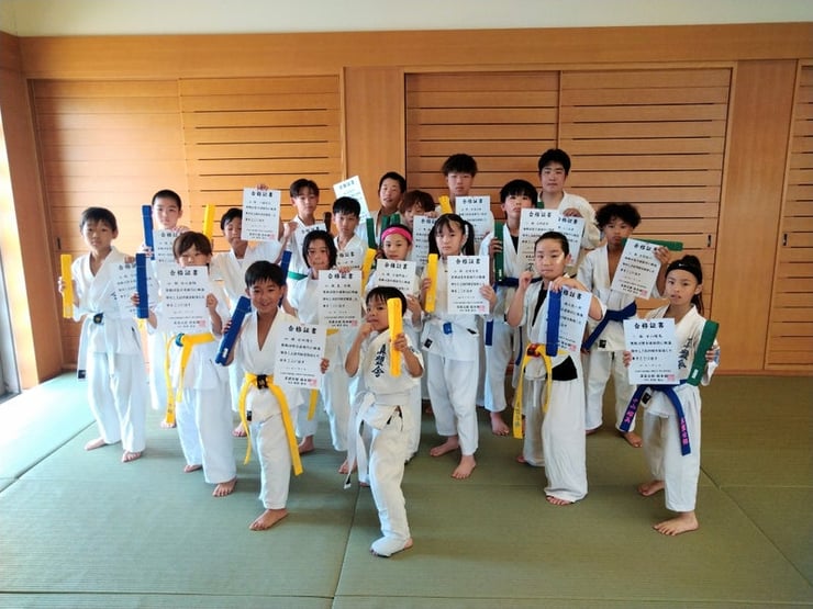 泉佐野市 空手道場 真盟会館 泉佐野支部 2025 真盟会館 夏季 昇級審査会