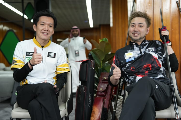 吉岡正登（左）、大井直幸（右）　Photo courtesy of Steven Lin