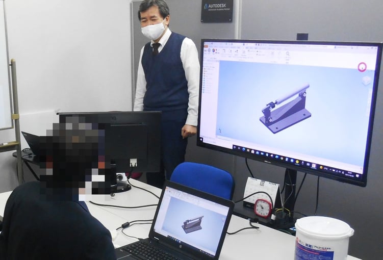 CADCIL　Inventor基礎　個別講座　大阪府　製造メーカー様　