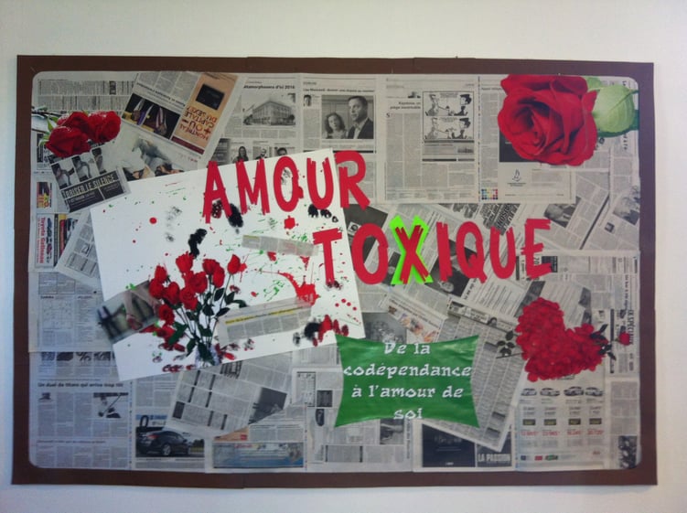 Quelle remarquable fresque réalisée par les gens du centre 101 Parent. Bravo!