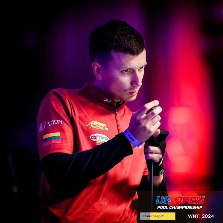 ビッグフット10ボールを制したラブティス。画像は2024 USオープンより © 2024 WNT.