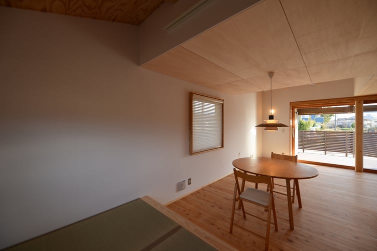 長野県　松本市　安曇野市　建築設計事務所　建築家　news設計室　丸山和男　住宅設計　設計監理　島内の家Ⅲ　竣工写真