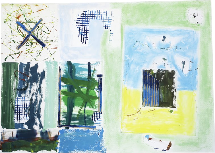 《いろんなゆめ》（四つ切画用紙）　４年生　Ｓさん