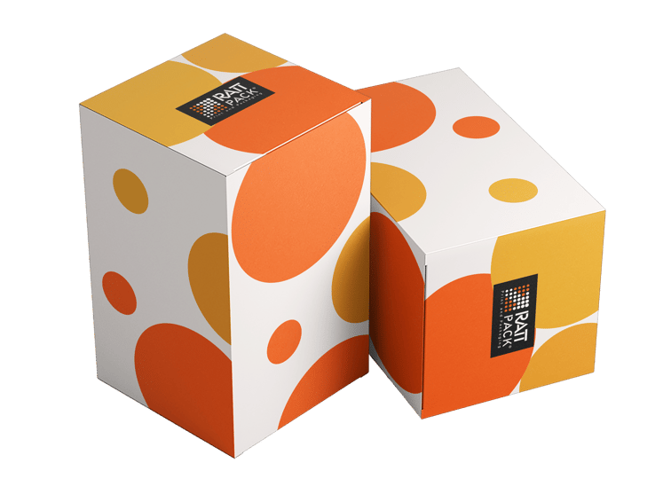 Les boutures sont des emballages dont les coûts logistiques et d'emballage sont les plus bas. Réduction de l'emballage, collage sur votre ligne d'emballage. RATTPACK - Coupes en carton