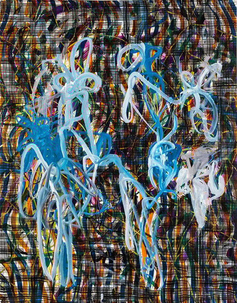 ink, acryl on Canson paper | 200 x 152 cm | 2019 | Thomas Mass