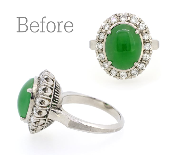 リフォーム前の指輪