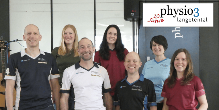 Team Physio3 Langetental im Jahr 2025