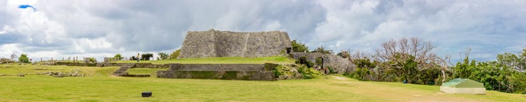 【画像】中城城跡石垣全体