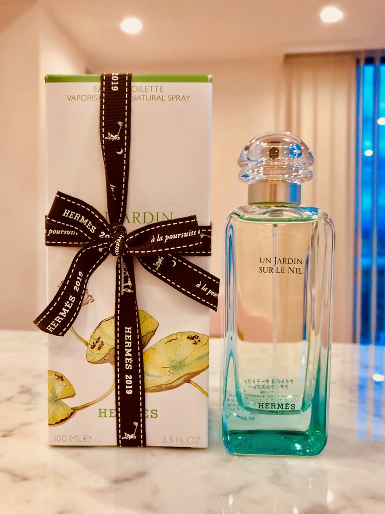 下京区四条烏丸のメンタルクリニックの香り、エルメス「ナイルの庭」