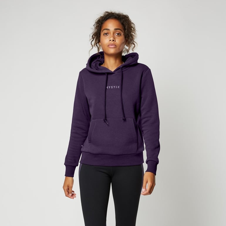 Mystic Brand Hoodie Sweat Women Deep Purple im MEGA SALE bei WindSucht