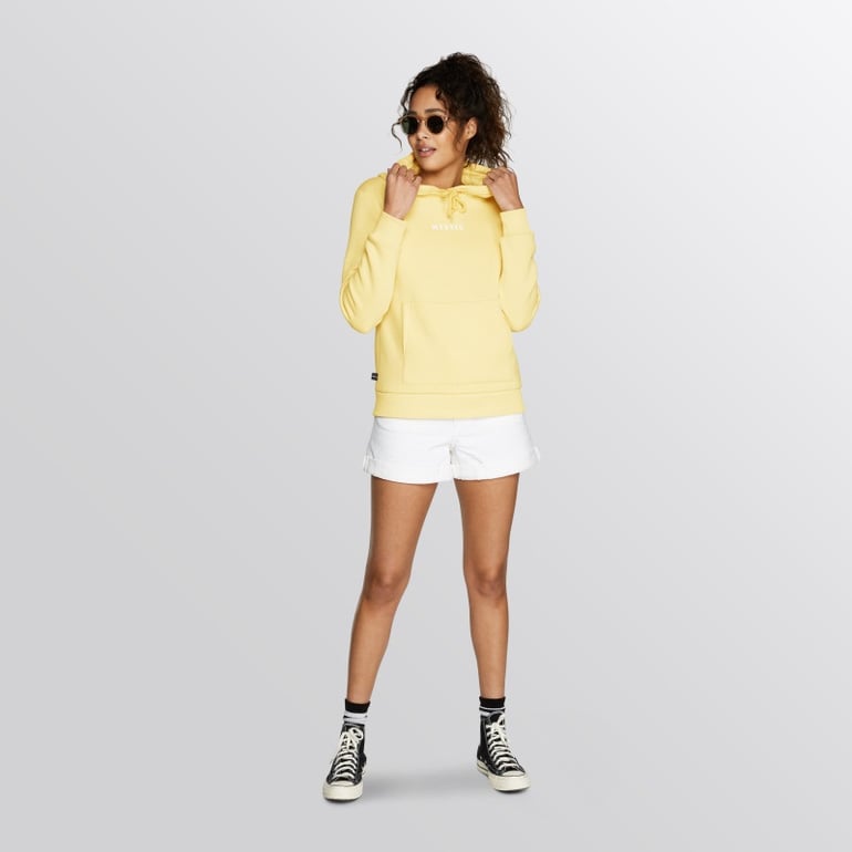 Mystic Brand Hoodie Sweat Women Pastel Yellow bei WindSucht im SALE