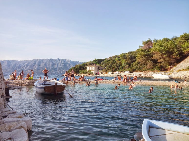 Croatia, Island Brac, Brac, Povlja, Apartments Povlja, Apartments Gracin, Holiday Apartments