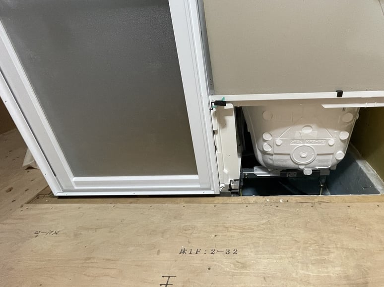 長野県　松本市　長野市　飯綱高原　建築設計事務所　建築家　news設計室　丸山和男　別荘設計　飯綱山荘Ⅲ　ユニットバス設置