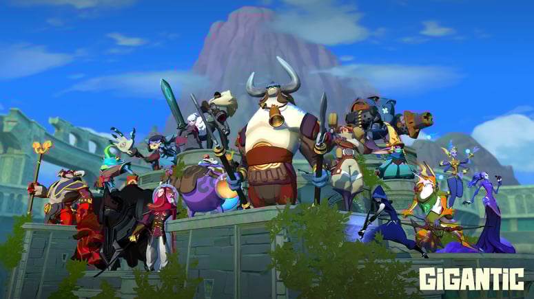 Gigantic sur PC et Xbox One. Seigneur Knossos.