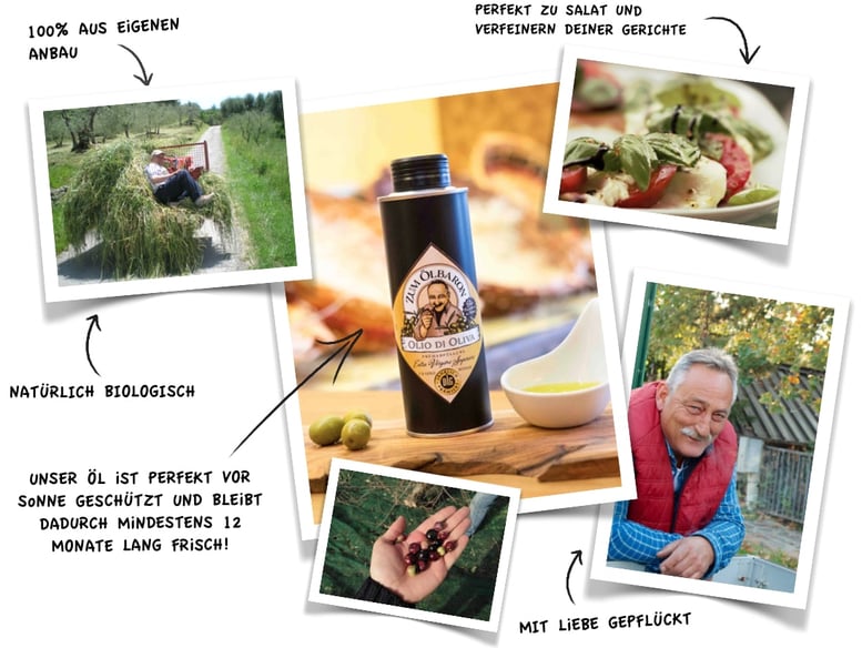 bestes Olivenöl direkt vom Hersteller