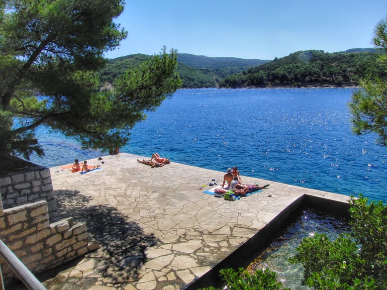 Croatia, Island Brac, Brac, Povlja, Apartments Povlja, Apartments Gracin, Holiday Apartments