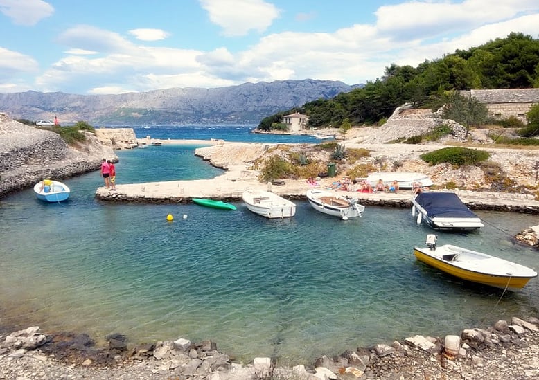 Croatia, Island Brac, Brac, Povlja, Apartments Povlja, Apartments Gracin, Holiday Apartments