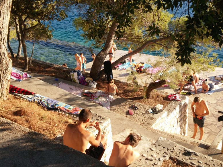 Croatia, Island Brac, Brac, Povlja, Apartments Povlja, Apartments Gracin, Holiday Apartments