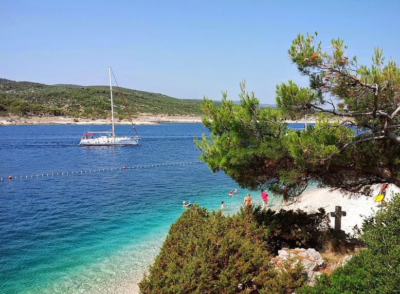 Croatia, Island Brac, Brac, Povlja, Apartments Povlja, Apartments Gracin, Holiday Apartments