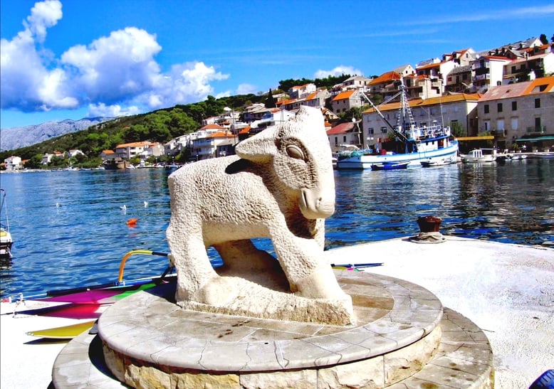 Croatia, Island Brac, Brac, Povlja, Apartments Povlja, Apartments Gracin, Holiday Apartments 