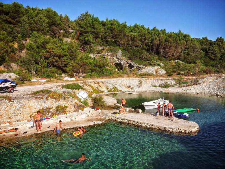 Croatia, Island Brac, Brac, Povlja, Apartments Povlja, Apartments Gracin, Holiday Apartments