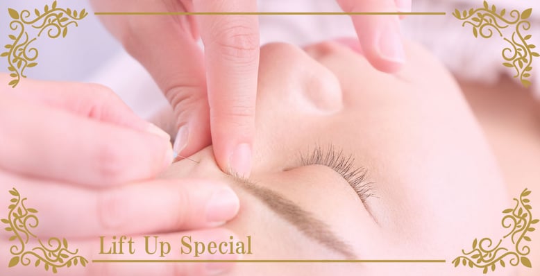 美容鍼の特別コース、リフトアップスペシャル