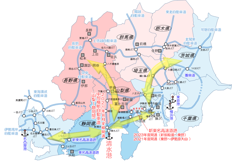 交通ネットワーク地図