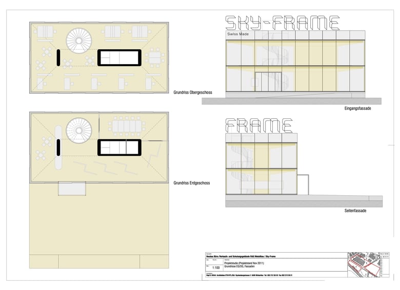 Hopf & Wirth Architekten, Vertriebsgebäude SKY-FRAME