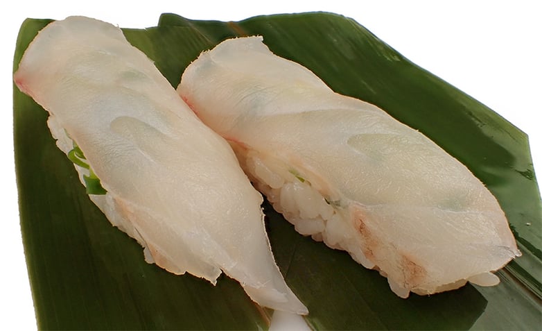 平目の昆布締め　にぎり寿司　宅配　出前