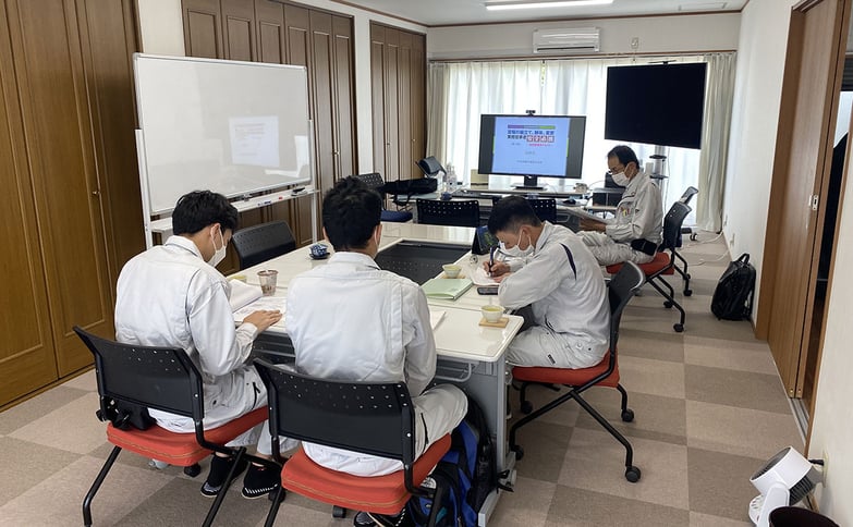 オンライン講習の様子