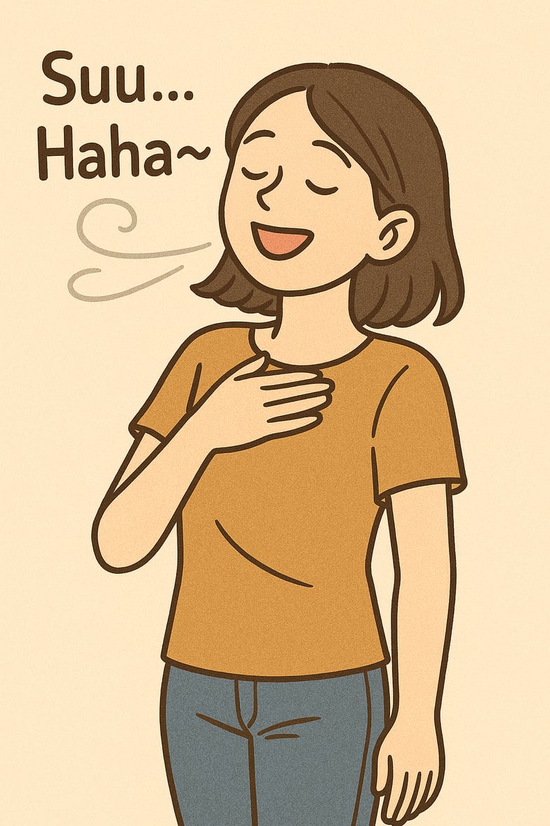 鼻すっきり笑い