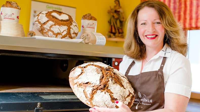 Johanna Haindl, Kunstmühle 6 Ölpresse Haindl