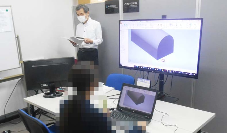 Inventor　大阪府　製造メーカー様　個別講座　実施事例