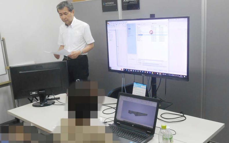 Inventor　大阪府　製造メーカー様　個別講座　実施事例