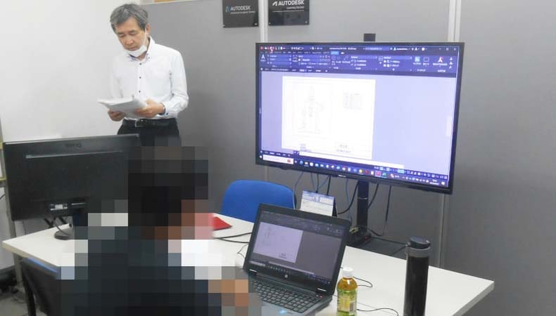 AutoCAD　大阪府　個別講座　実施事例
