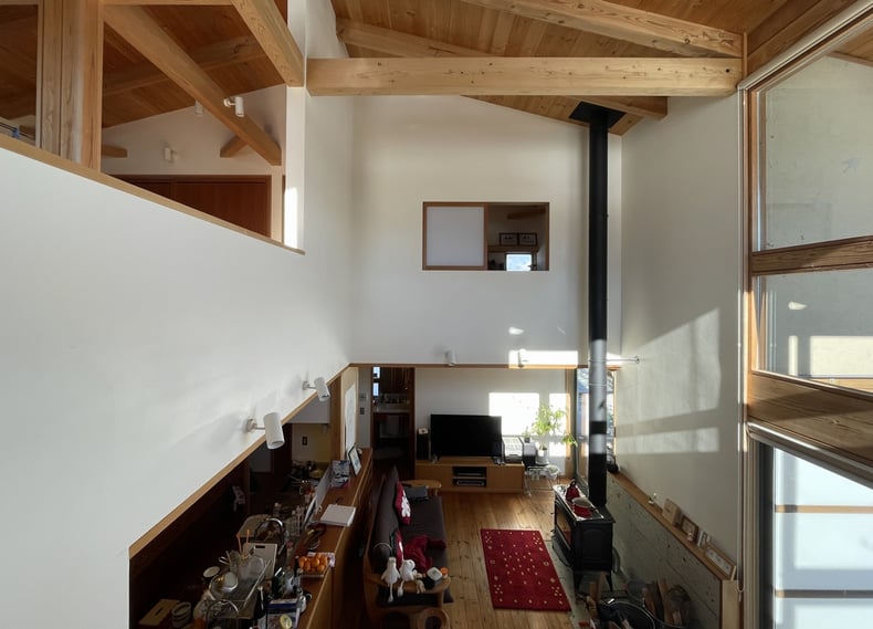 長野県　松本市　建築設計事務所　建築家　news設計室　丸山和男　住宅設計　設計監理　波田の農家住宅　経年変化　住み心地